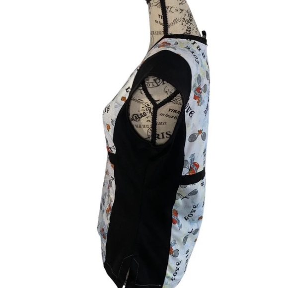 dTL tennis blouse women’s size medium - Picture 8 of 10